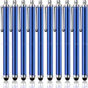 iAccessories Navy Universal Stylus Pens (Pack of 10) | Bulk Touchscreen Stylus Set