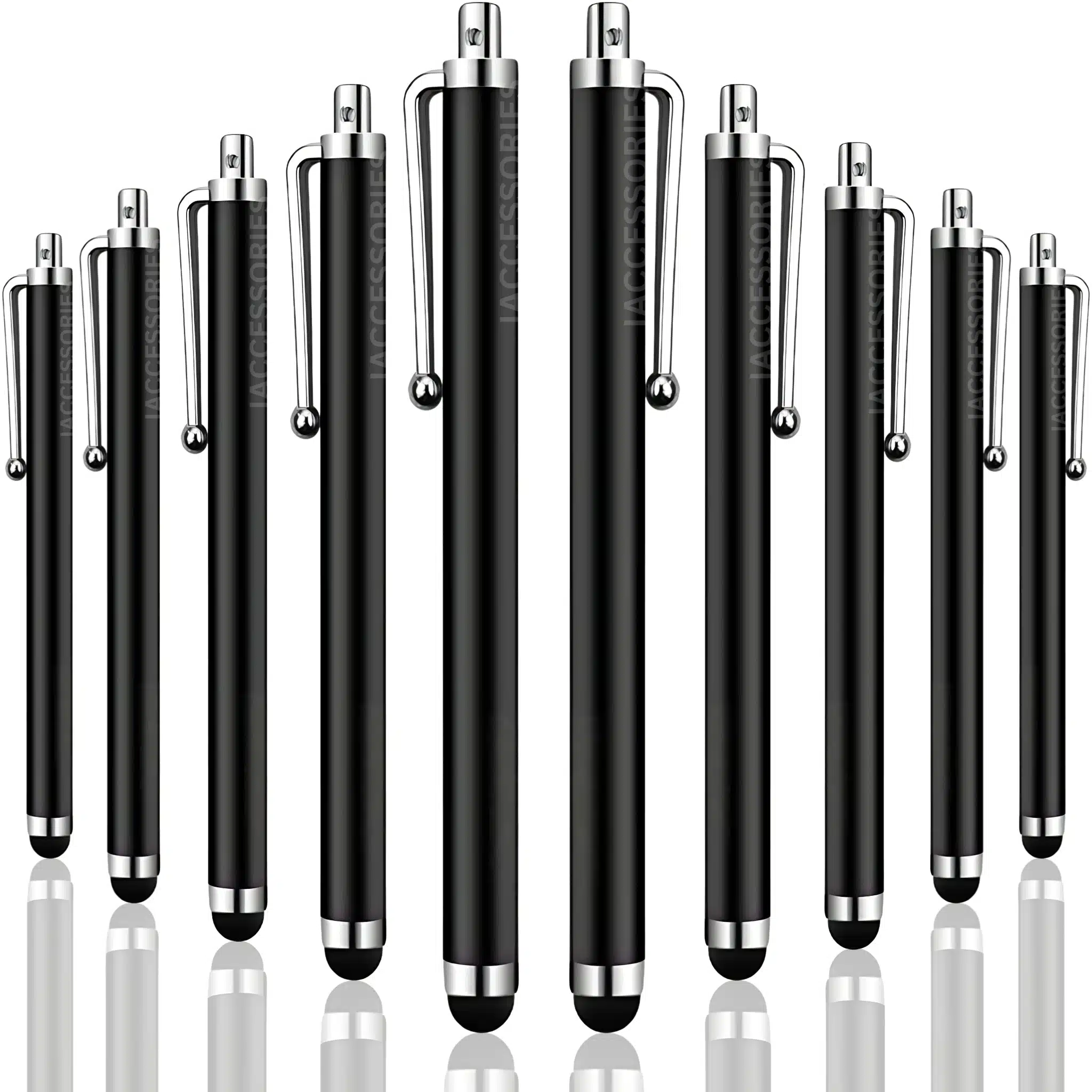 iAccessoriesUniversalCapacitiveStylusPenCompatiblewithAllTouchScreensDevicesMobilePhonesAndroidTabletiOSWindowsSmartphones-Black-10PAC_jpg.jpg