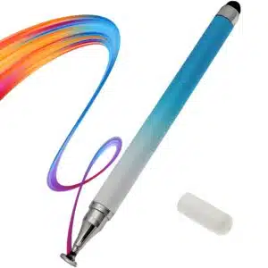 iAccessories Blue Gradient Screen Touch Pen | Dual-Tip Precision Input Tool