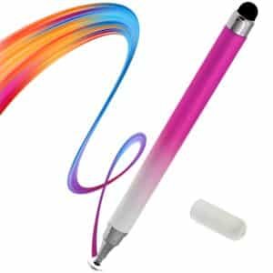 iAccessories Pink Gradient Touch Pen | Dual-Ended Stylus for Accurate Screen Use