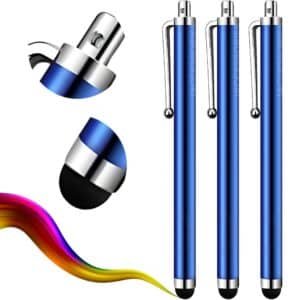 iAccessories Universal Capacitive Stylus Pens – Pack of 3 (Navy)
