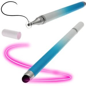 iAccessories Dual-Sided Universal Stylus Pen for All Touch Screen Devices – Pack of 2 | Gradient Blue