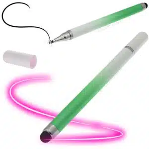 iAccessories Dual-Sided Universal Stylus Pen for All Touch Screen Devices – Pack of 2 | Gradient Green